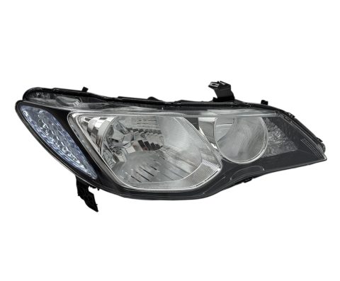 Honda Civic 06-08 Sağ Far (Krom Tip)