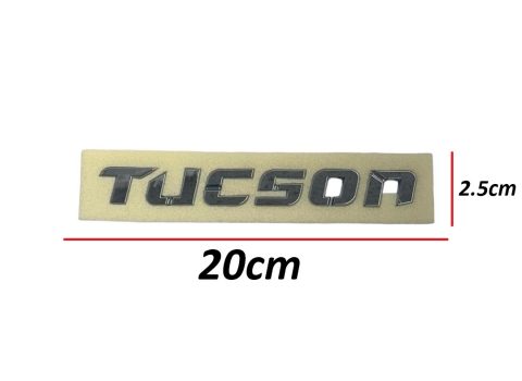Hyundai Tucson 05-09 Arka Bagaj Krom Tucson Yazı